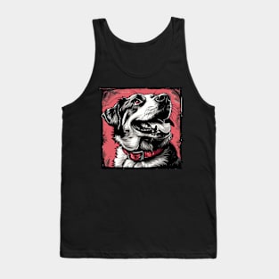 Retro Art Anatolian Shepherd Dog Lover Tank Top